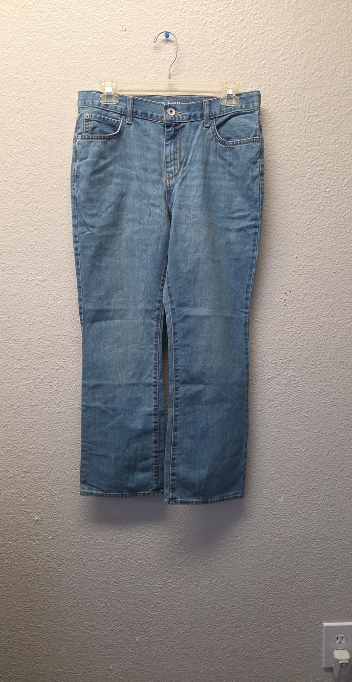 Girls Classic Light Blue Men’s Jeans Bootcut Sz 14 Husky
